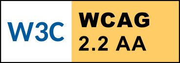 W3C WCAG 2.2 AA
